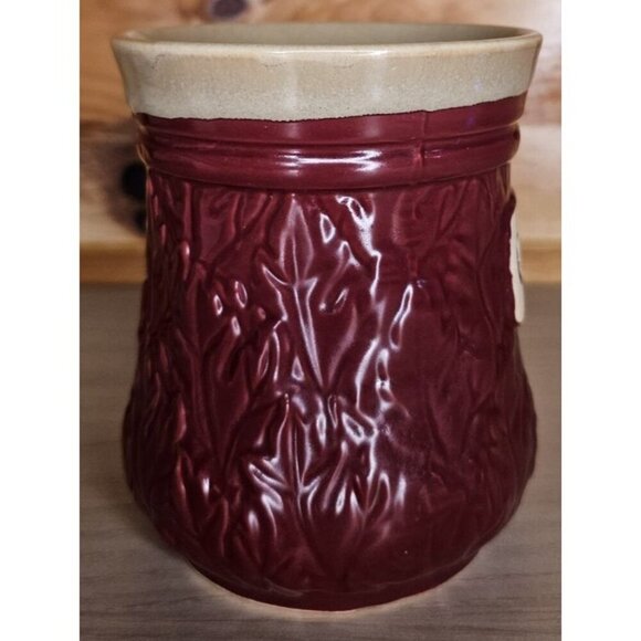 Cracker Barrel Grandma Embossed Coffee Tea Mug Cup 16 Oz Large Tan & Red - Picture 7 of 12